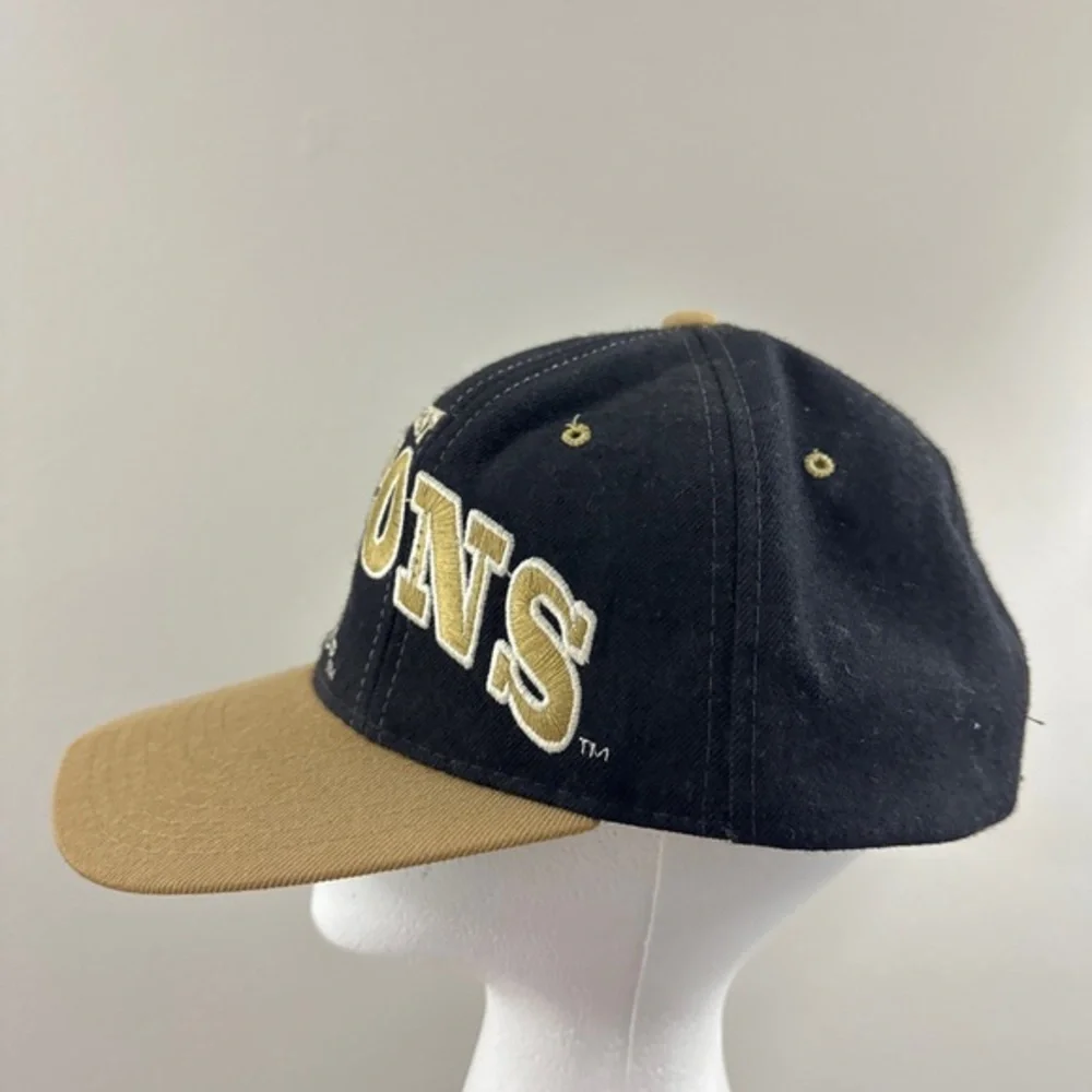 Vintage Starter Wake Forest Demon Deacons Wool Snapback Hat 90s Embroidered